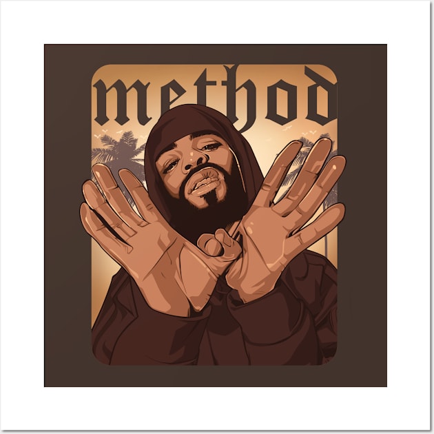 Method Man Graphic Wall Art by Gavzilla